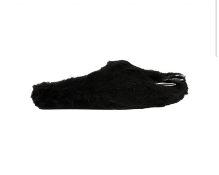 Black Bear claw mule slides Unisex