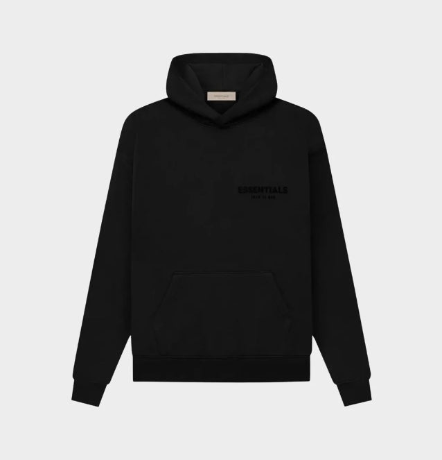 BLACK ESSENTIALS fear of god hoodie Unisex