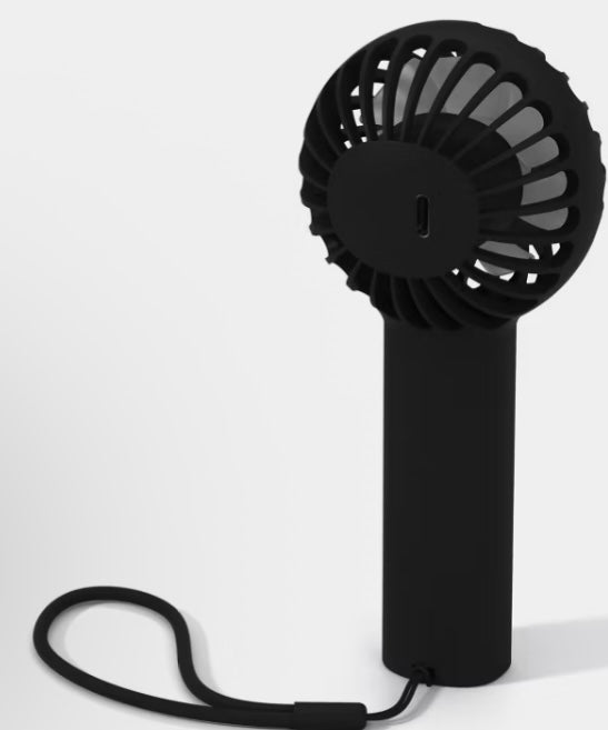 Black Hand held fan