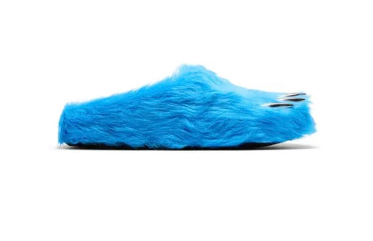 Blue Claw Mule Slides
