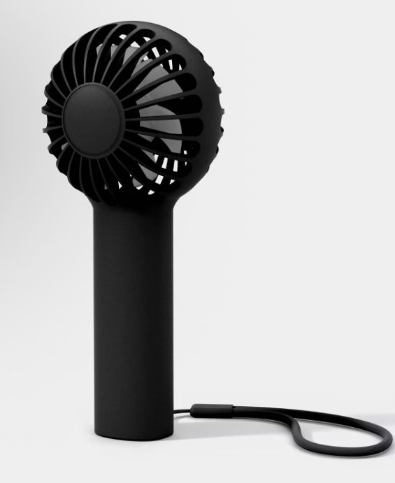 Black Hand held fan