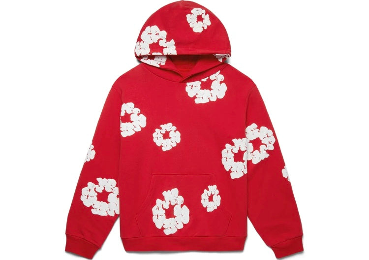 RED Unisex Denim Tears Hoodie