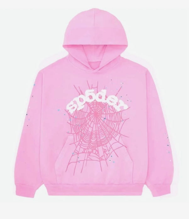 Pink Sp5der Hoodie