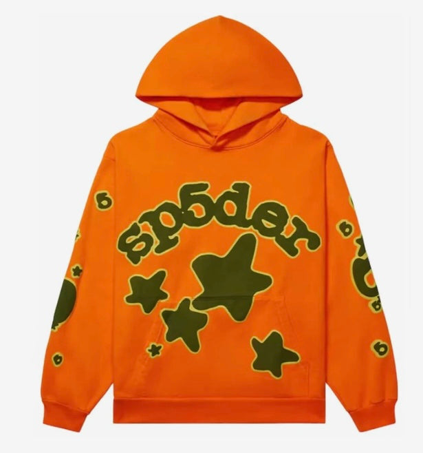 ORANGE Sp5der beluga Hoodie