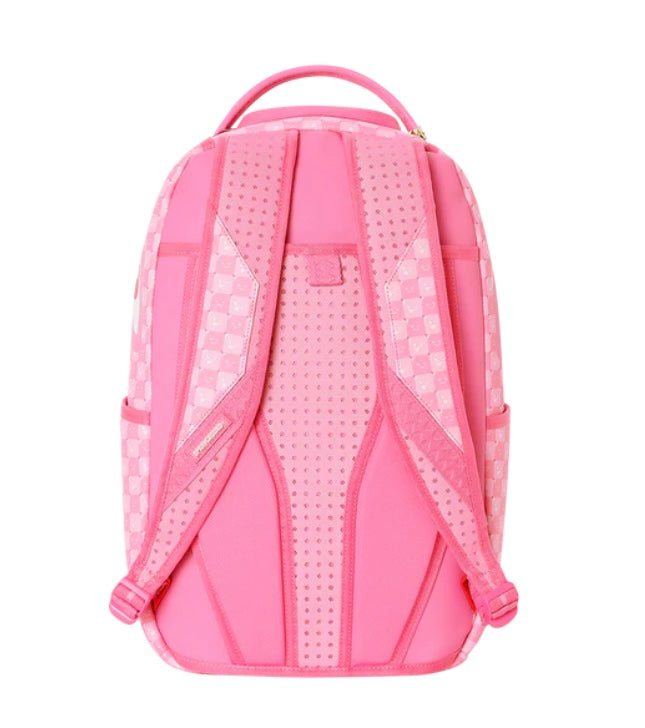 Pink Spray ground Shark Backpack