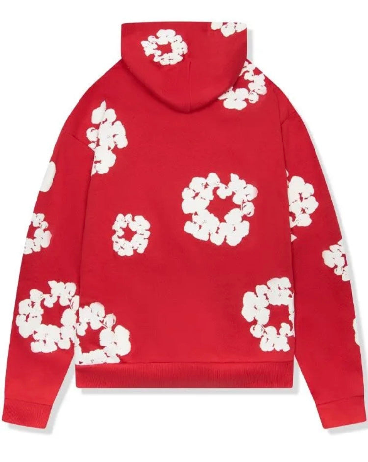 RED Unisex Denim Tears Hoodie
